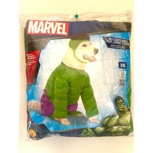 Dog XXL The Incredible Hulk Halloween costume Marvel Rubie's Costume Company